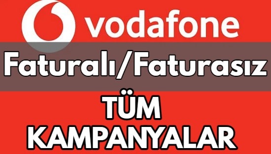 Vodafone Numara Taşıma 2023 (Faturalı/Faturasız 45+ Kampanya)