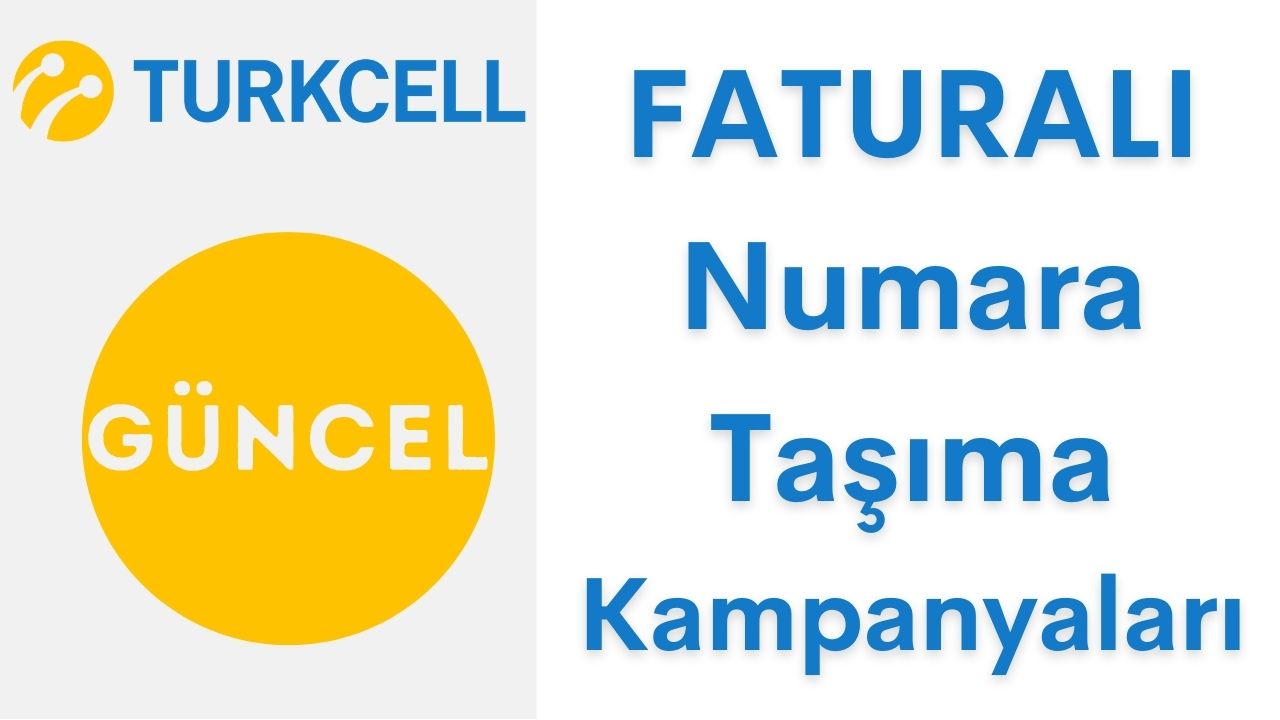 Turkcell Numara Ta Ma Kampanyalar Fatural