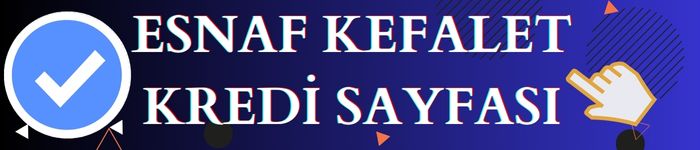 Esnaf Kefalet Kredisi - hesappara.com